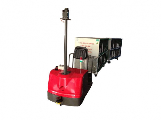 激光導(dǎo)航AGV牽引車