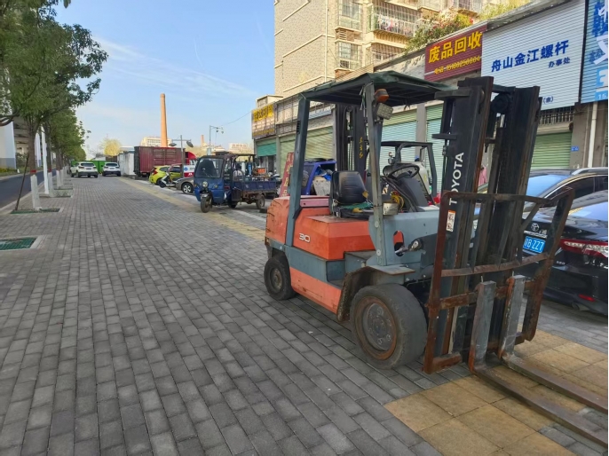 贛州二手柴油叉車  豐田叉車